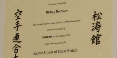 Karate belts